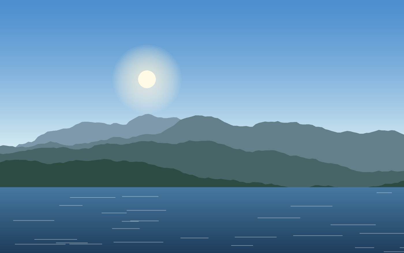Ilustrace krajiny
