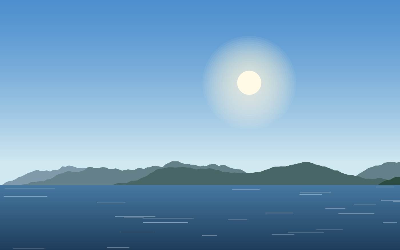 Landschaftsillustration