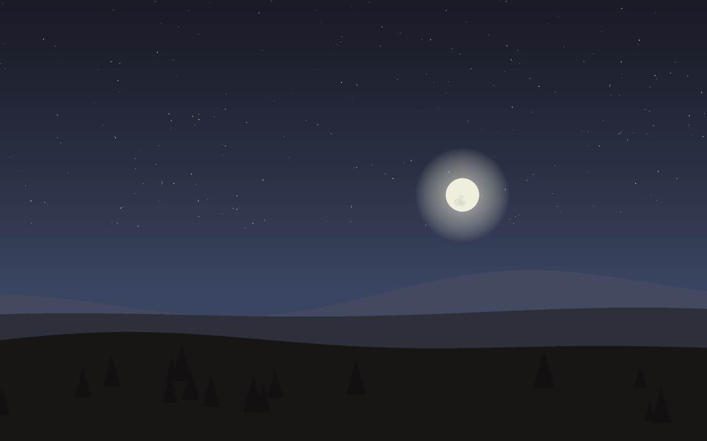 Illustrazione di un paesaggio
