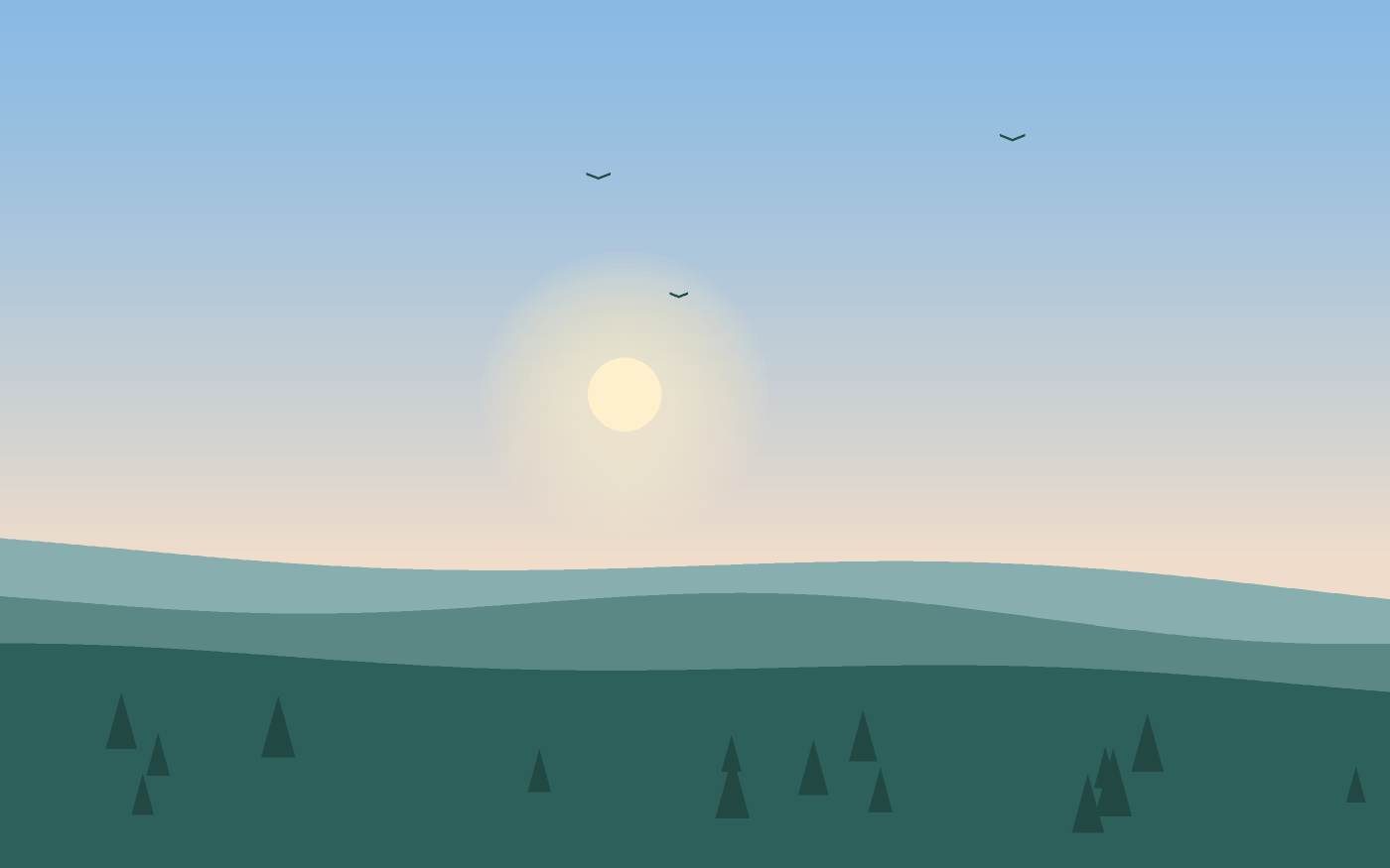 Ilustracja krajobrazu