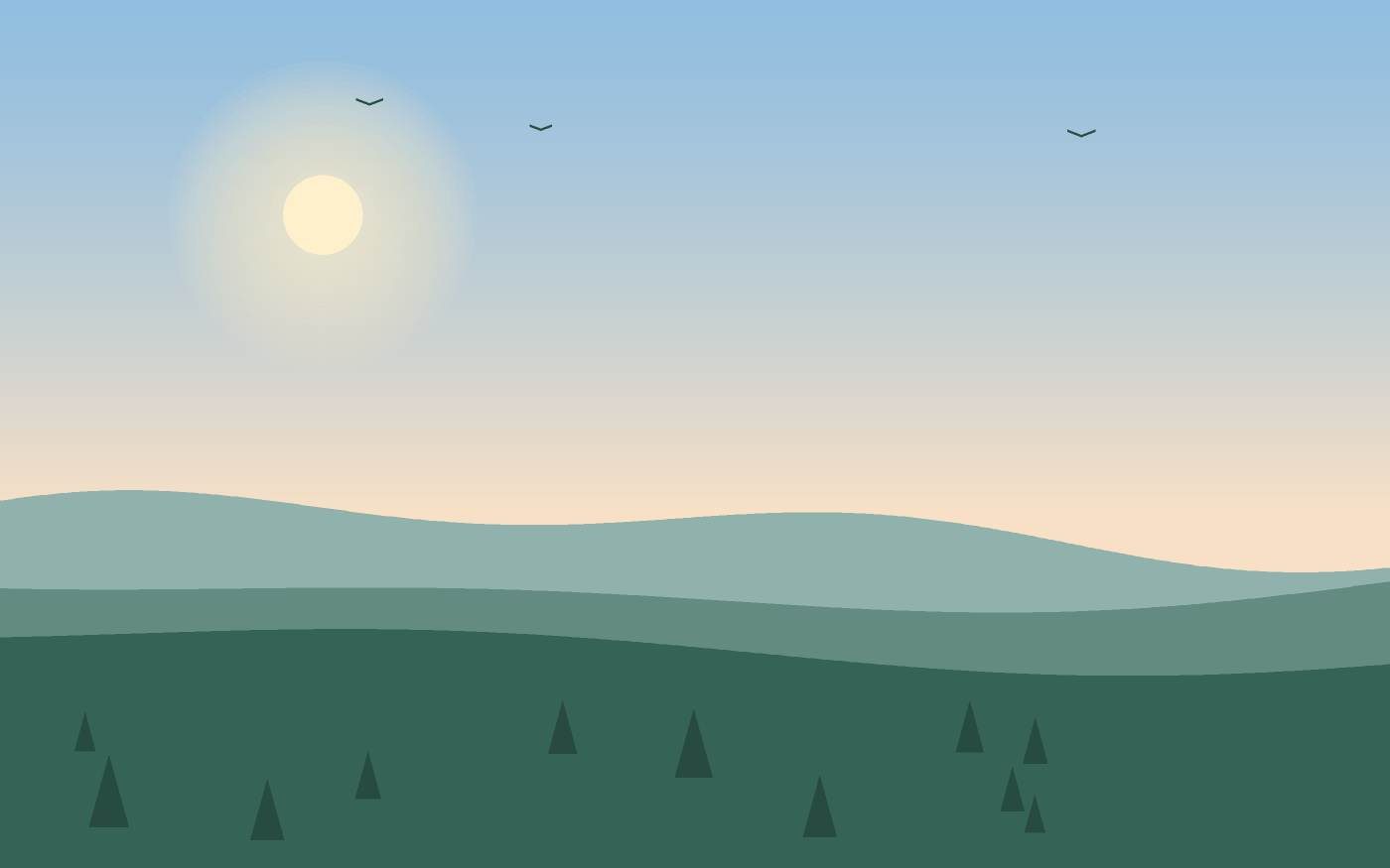 Landskapsillustration