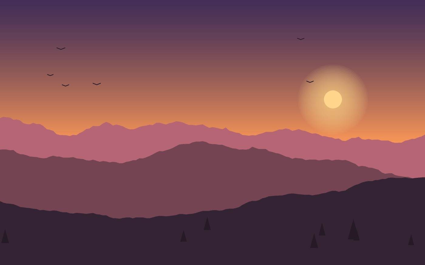 Landskapsillustration