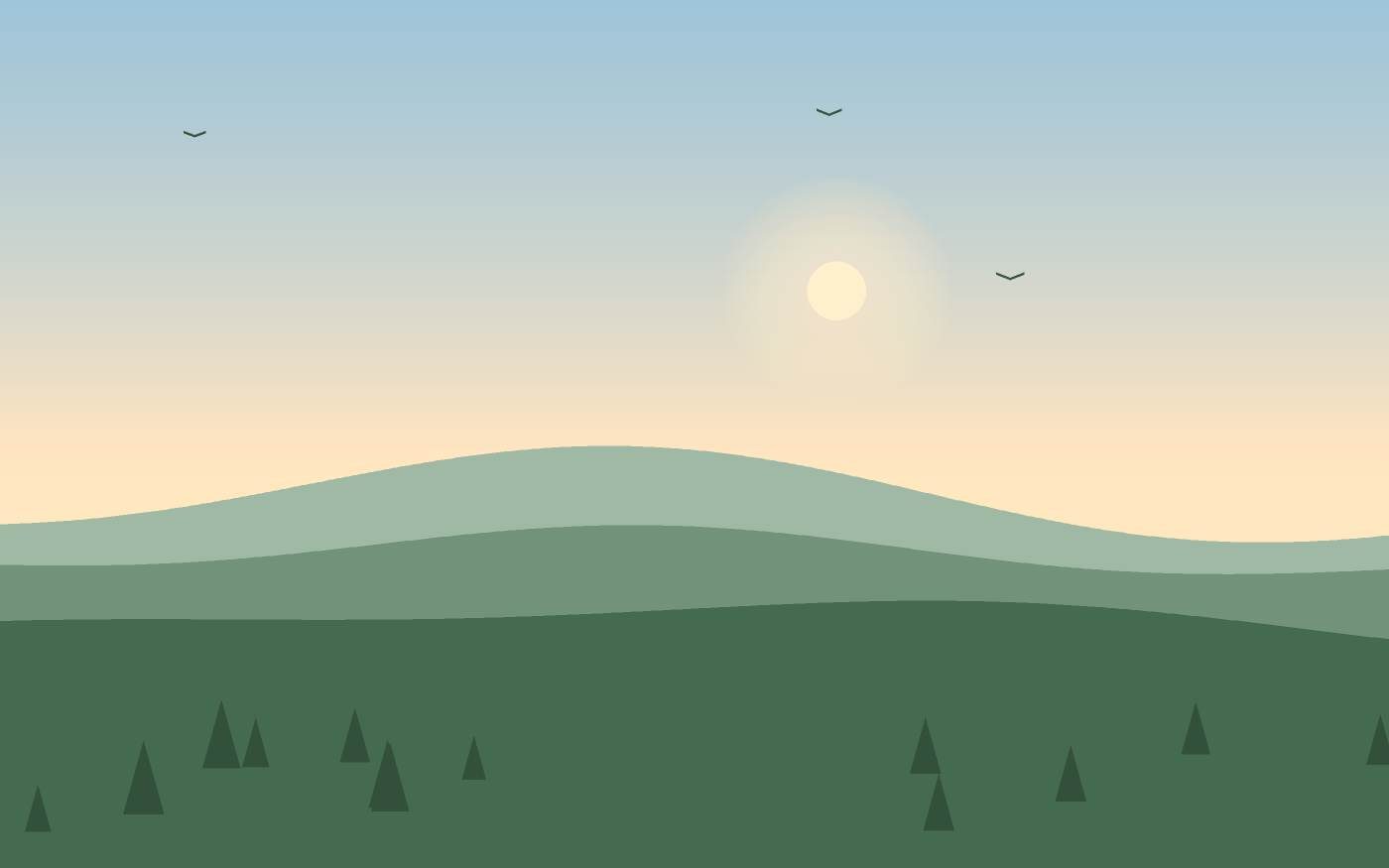 Landskapsillustration