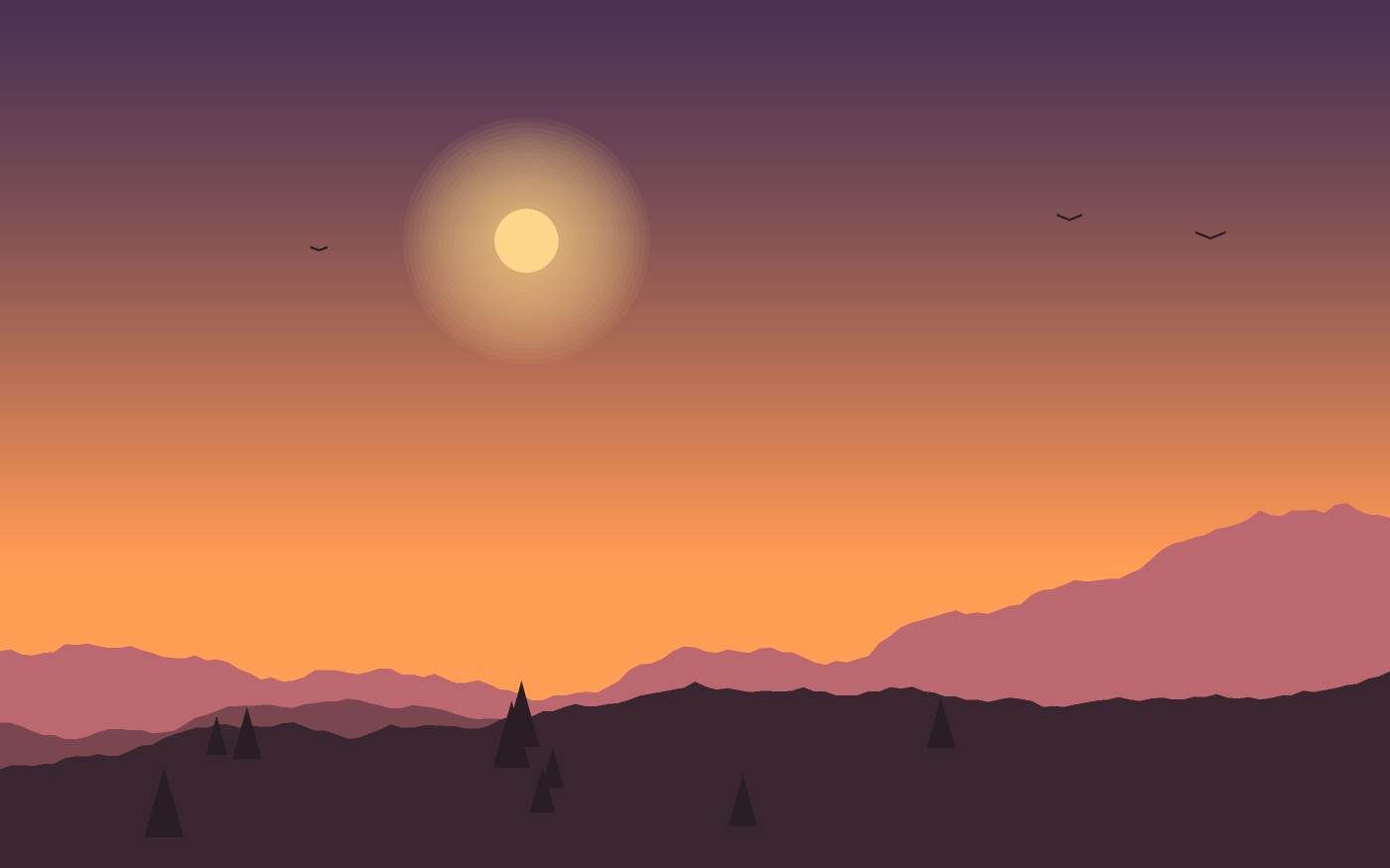 Landscape illustration