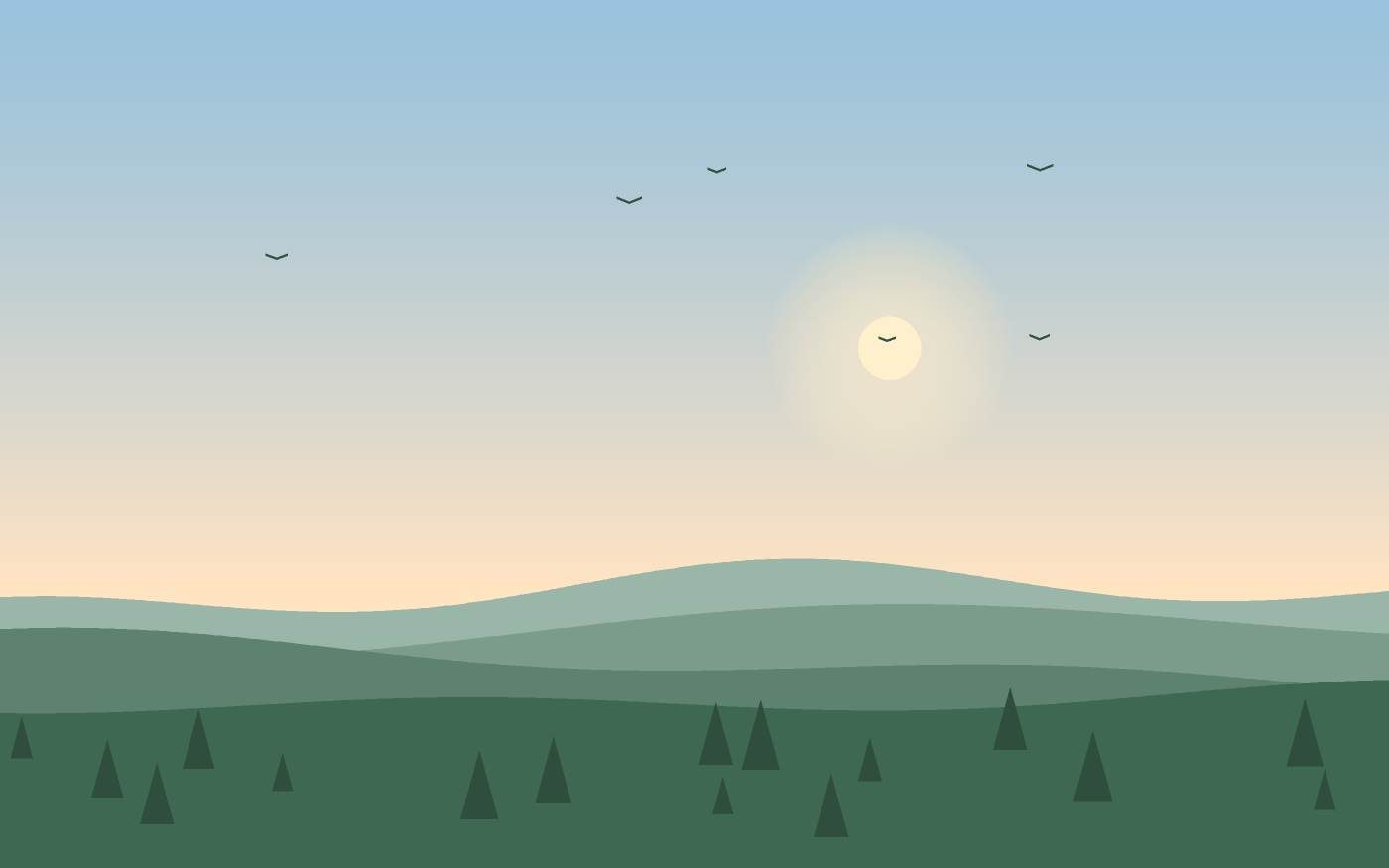 Landscape illustration