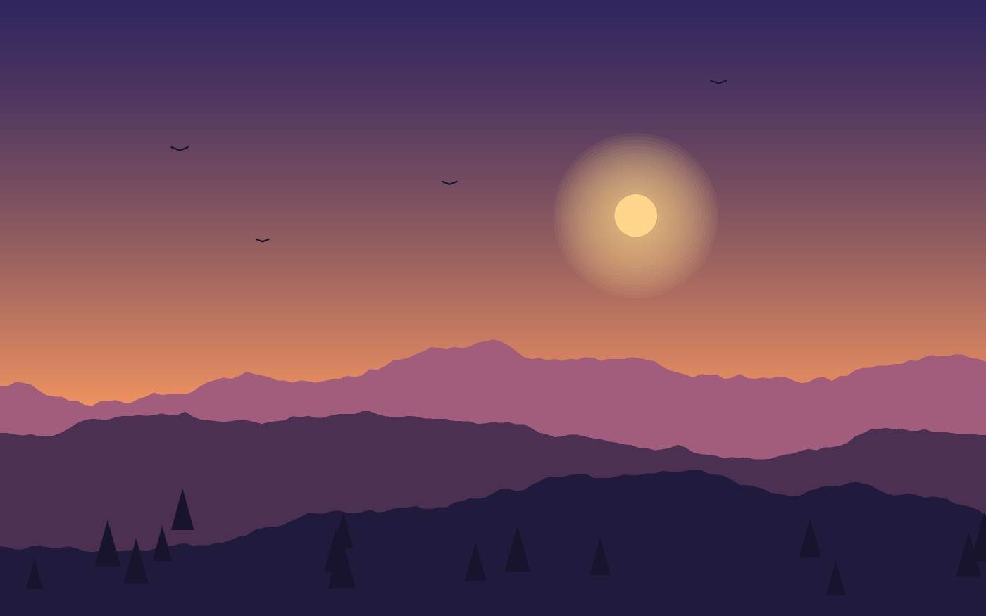 Landscape illustration